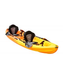 EZ365 Double Kayak-Red-Yellow