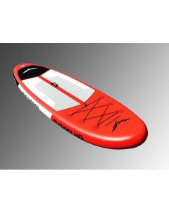 Clearance Fusion HD 10ft6 Inflatable SUP Red