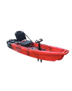 FishMaster Mercury Pedal Kayak Red-Black