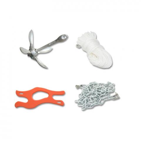Kayak Anchor Kit Full Anchor Pack with Winder
