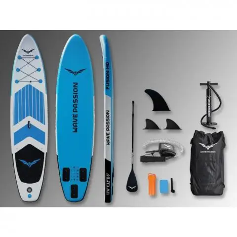 Fusion HD 11ft6 Inflatable SUP Blue