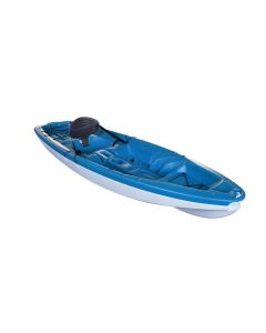 EasyYak 2.55m Single Fishing Kayak Blue-White
