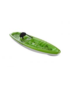 EasyYak 2.55m Single Fishing Kayak Green-White