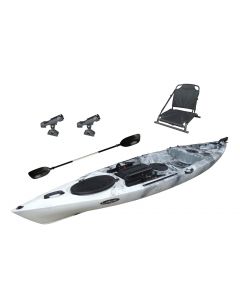 FishMaster Elite4 Kayak-White-Black