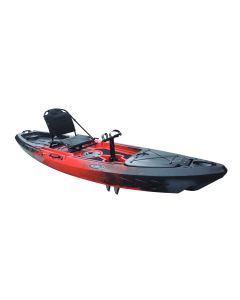 FishMaster Saturn Pedal Kayak Red-Black
