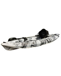 EZ300 Fishing Kayak White-Black